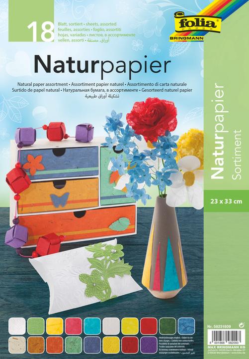 Actual product image Folia Naturpapier (18 x)