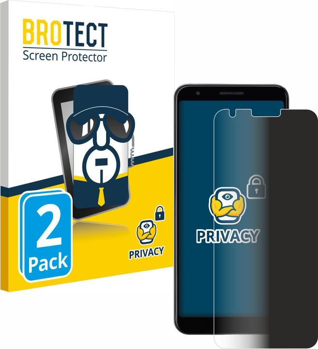 Immagine prodotto BROTECT Pellicola privacy antispia Pellicola di protezione dalla luce blu (2 Pezzo/i, Google Pixel 3a)