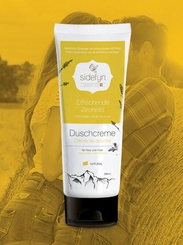 Produktbild Sidefyn Cosmetics Duschcreme - ERFRISCHENDE ZITRONELLA (200 ml)