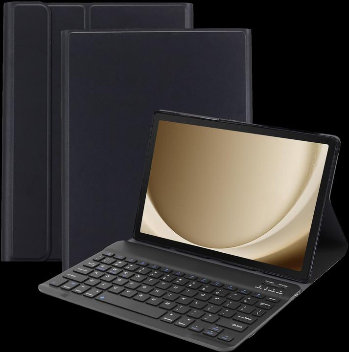 Actual product image Cazy Keyboard case compatible with Samsung Galaxy Tab A9+ - Protective case with magnetic detachable (Eng. Int., Galaxy Tab A9+)