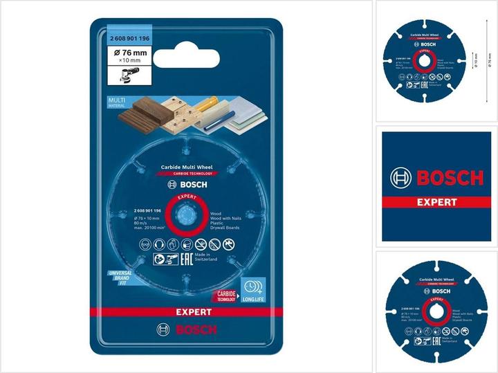 Productafbeelding Bosch Professional Zubehör Expert carbide multischijf