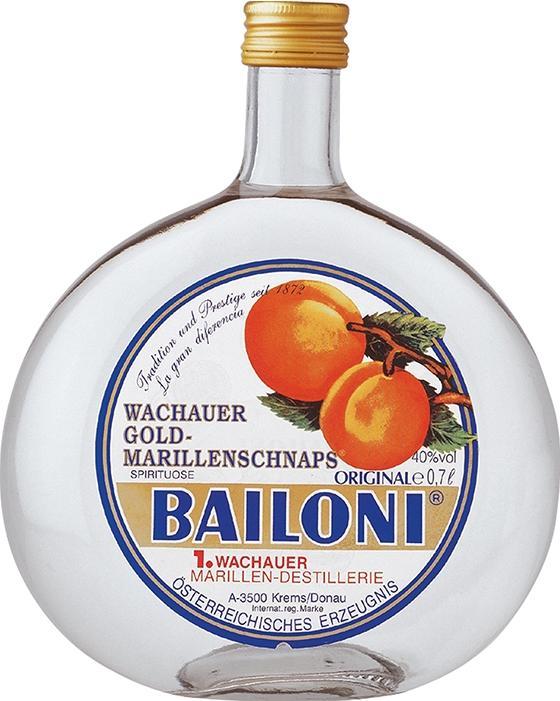 Produktbild Bailoni Marillenschnaps (1 x 70 cl)
