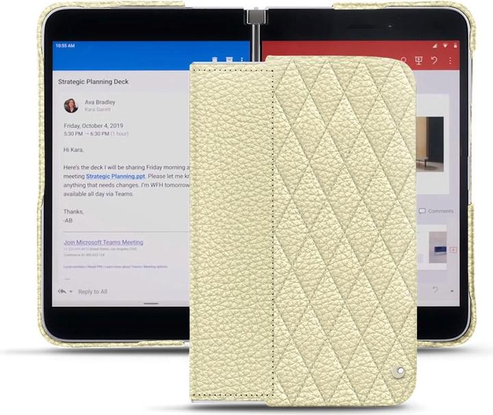 Produktbild Noreve Lederschutzhülle (Microsoft Surface Duo)