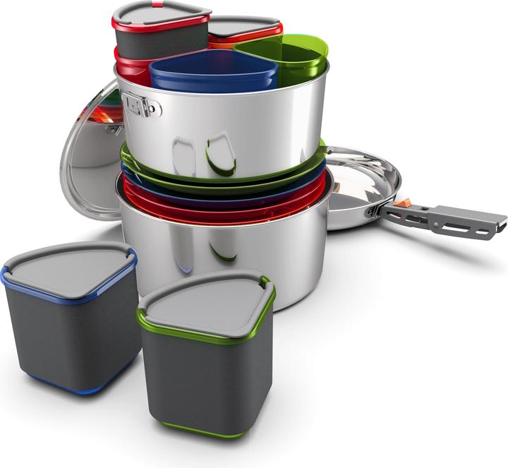 Produktbild GSI Glacier Stainless Camper Cooking Set