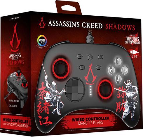 Produktbild Trade Invaders Wired PC Controller - Assassin's Creed Shadows (Android, Switch, PC)