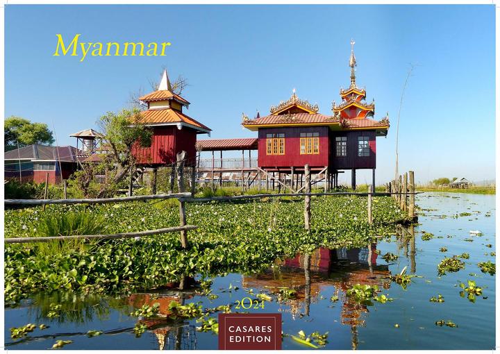 Produktbild Myanmar 2024 L 35x50cm (Deutsch)