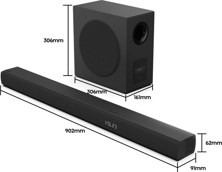 Immagine prodotto Hisense HS3100 (480 W, 3.1 canali)