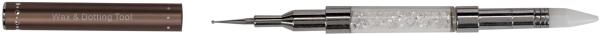 Cosmetic Duo Tip Wax Dotting Tool Diamond