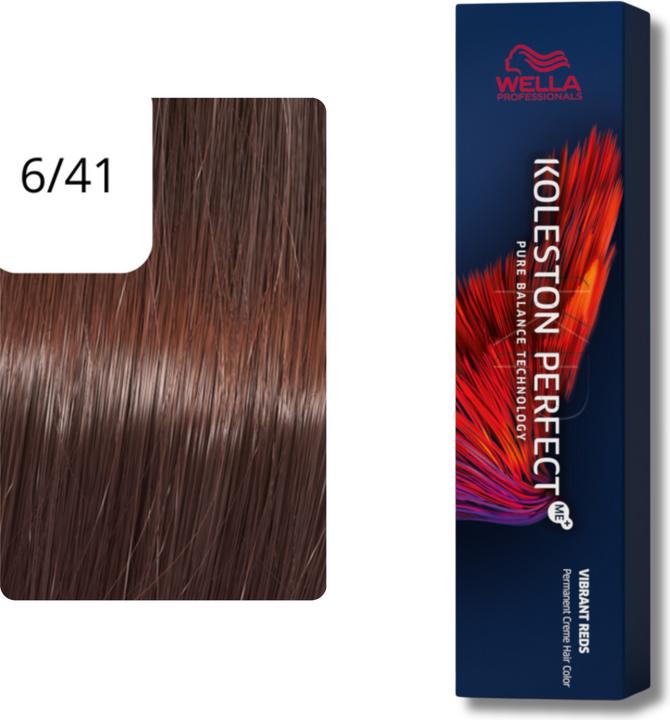 Image du produit Wella Koleston Perfect Me+ (6/41 blond foncé rouge-cendre rouge cendré)