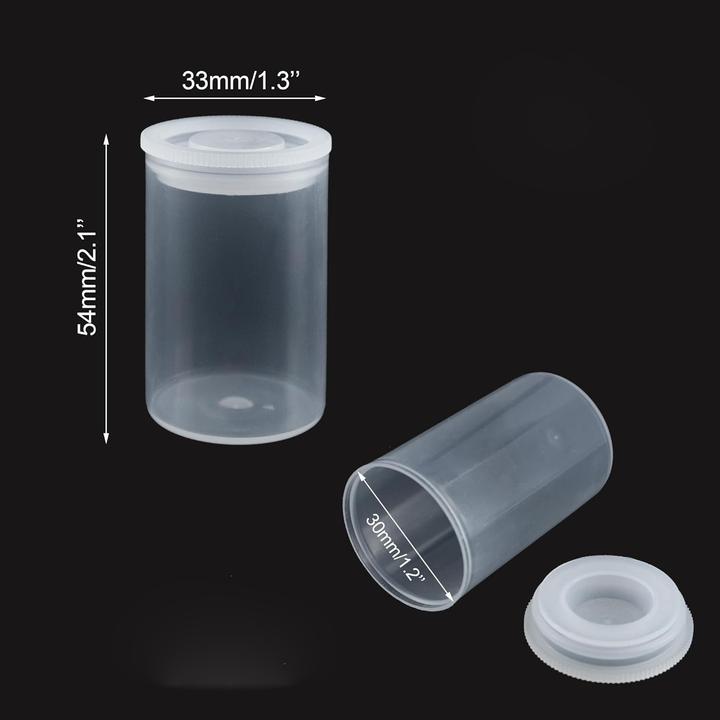 Produktbild Werkstein 20er Set Filmdosen Wasserdicht für Fotofilme/Kleinteile Transparent