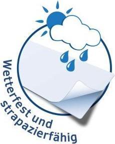Actual product image HERMA Weatherproof shipping labels A4
