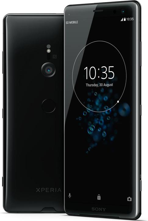 Productafbeelding Sony Xperia XZ3 (64 GB, Black, 6", Hybride dubbele SIM, 19 Mpx, 4G)