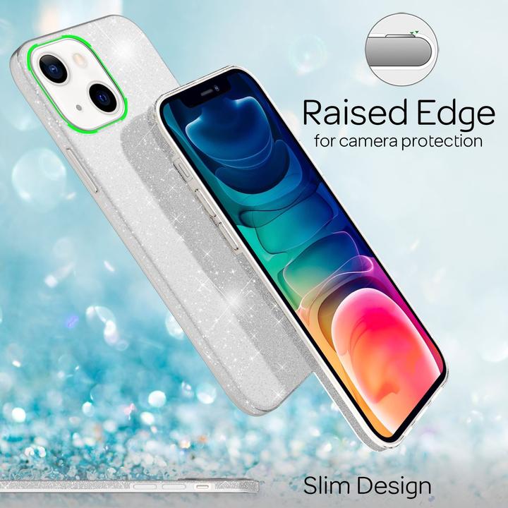 Produktbild Nalia Glitzer Handyhülle (Apple iPhone 13)