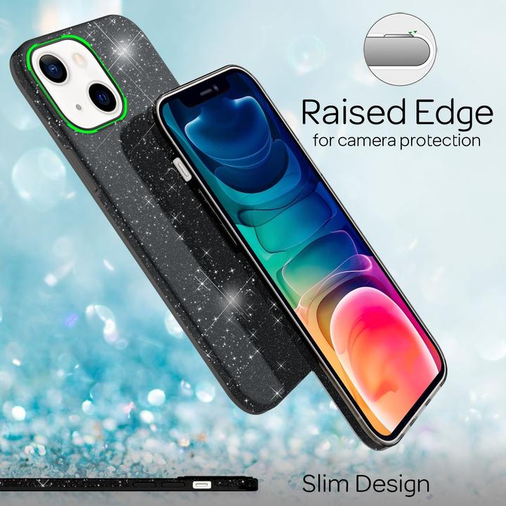 Produktbild Nalia Glitzer Handyhülle (Apple iPhone 13)