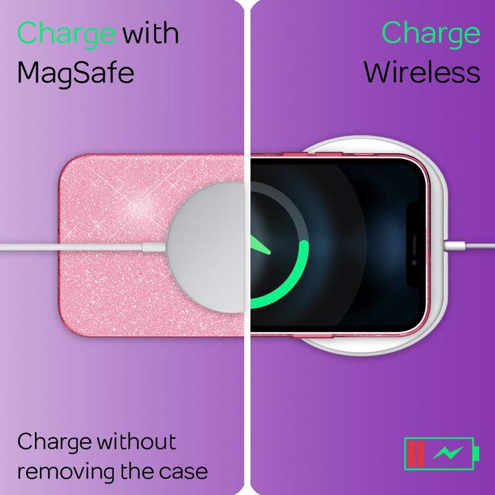 Produktbild Nalia Glitzer Handyhülle (Apple iPhone 13 Pro Max)