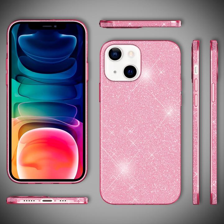 Actual product image Nalia Glitter mobile phone case (Apple iPhone 13)