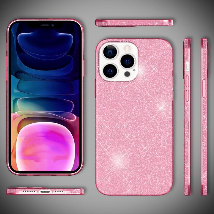 Produktbild Nalia Glitzer Handyhülle (Apple iPhone 13 Pro Max)