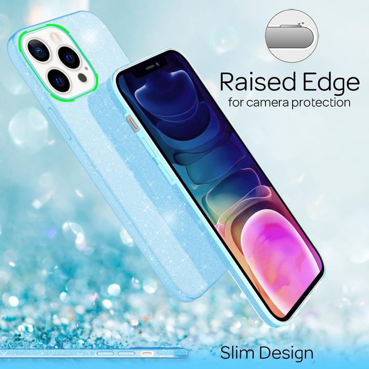 Produktbild Nalia Glitzer Handyhülle (Apple iPhone 13 Pro Max)