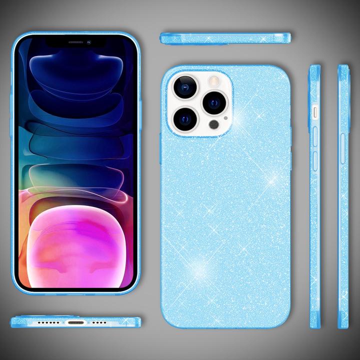 Produktbild Nalia Glitzer Handyhülle (Apple iPhone 13 Pro Max)