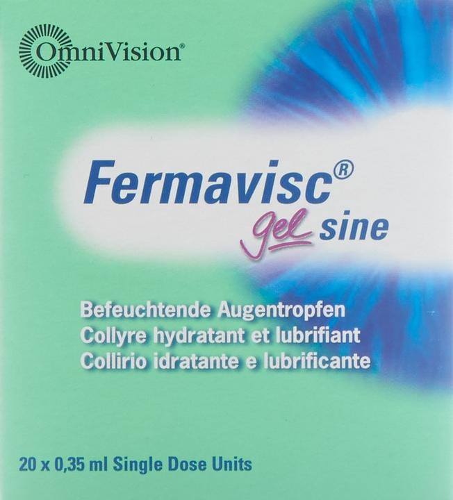 Produktbild OmniVision Fermavisc Gel Sine (7 ml, 20 x 0.35 ml)