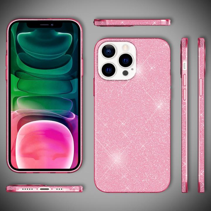 Produktbild Nalia Glitzer Handyhülle (Apple iPhone 13 Pro)