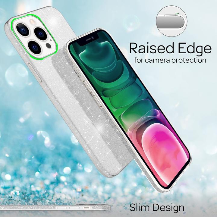 Immagine prodotto Nalia Custodia per cellulare Glitter (Apple iPhone 13 Pro)