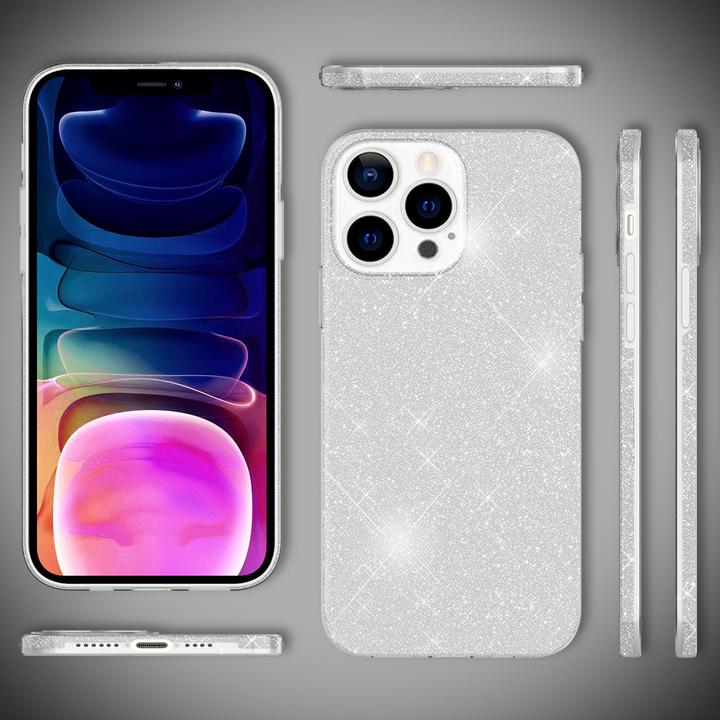 Produktbild Nalia Glitzer Handyhülle (Apple iPhone 13 Pro Max)