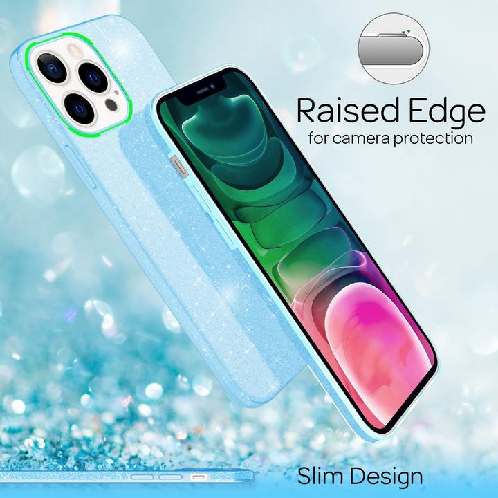 Immagine prodotto Nalia Custodia per cellulare Glitter (Apple iPhone 13 Pro)