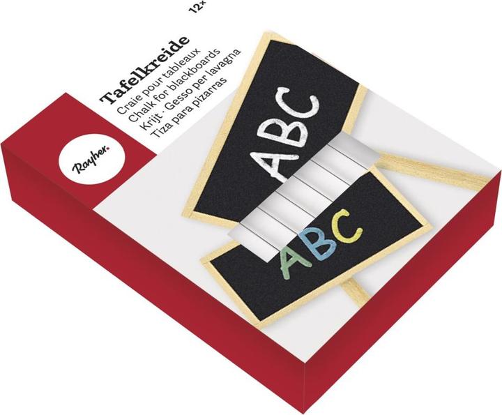 Image du produit Rayher Craie pour tableau blanc 12 pcs. (Blanc, 12 x)
