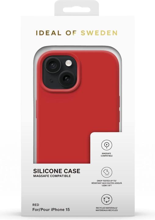 Immagine prodotto iDeal Of Sweden Coperchio in silicone Magsafe Designer Rosso (Apple iPhone 13)