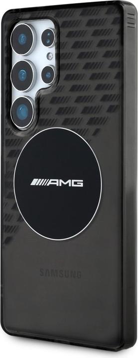 Immagine prodotto Mercedes AMG Transparent Rhombs MagSafe Case for Samsung Galaxy S25 Ultra - Black (Samsung Galaxy S25 Ultra)