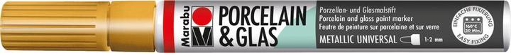 Marabu Porcelain und Glas Painter (Gold, 2 mm, 1 x)