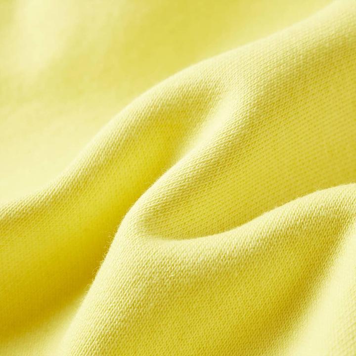 Produktbild VidaXL Kinder-Kapuzenpullover mit Reissverschluss Hellgelb (128)