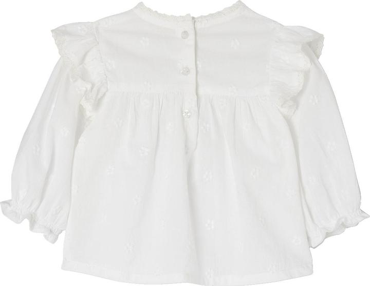 Produktbild Vertbaudet Mädchen Baby Bluse mit langen Ärmeln (74)