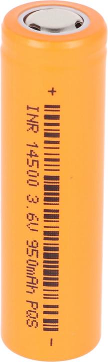 Image du produit AccuCell Akku INR 14500 ungeschützt 48,5x14,1mm (1 pcs, 950 mAh, Batterie)