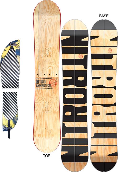 Actual product image Nitro Nomad Split incl. skins