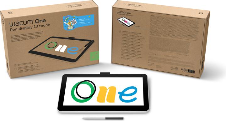 Actual product image Wacom One 13 touch Stift-Display (13", 2540 lpi)