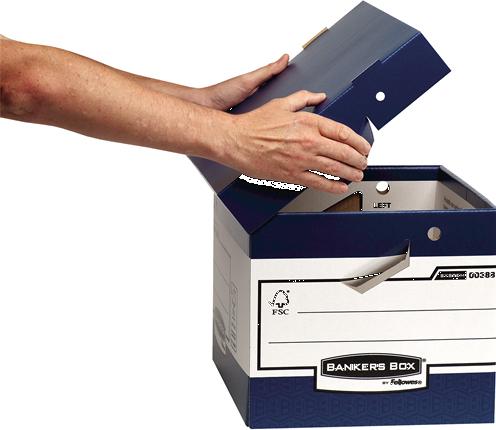 Actual product image Fellowes Bankers Box archive box Ergo Box (A4)