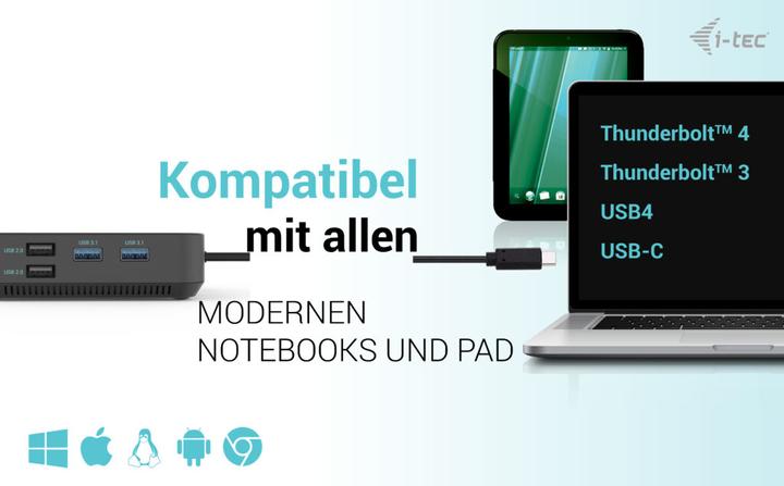 Produktbild i-tec USB-C Hub (USB-C, 12 Ports)