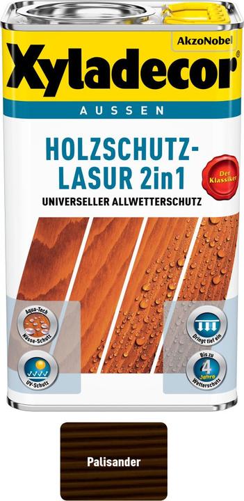 Produktbild Xyladecor Holzschutzlasur (Palisander, 0.75 l)