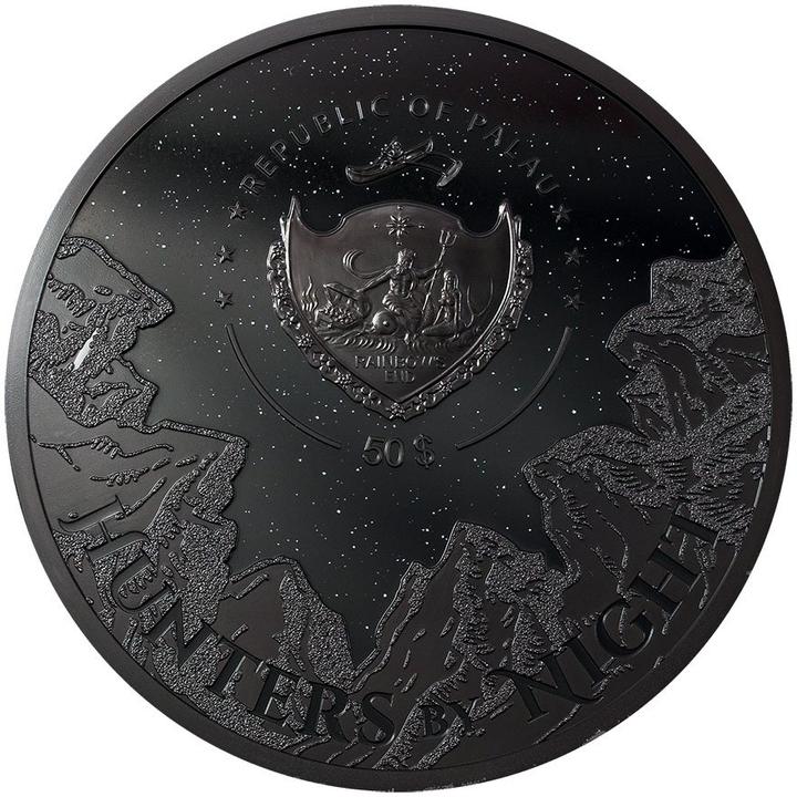Actual product image CIT Coin Invest Silber Hunters by Night - Uhu 1000 g (999.90, 2022)