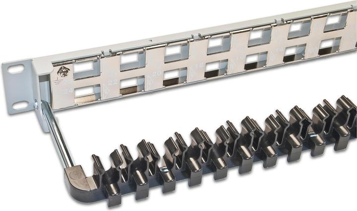 Produktbild Wirewin 24-Port 1HE Patchpanel, geschirmt
