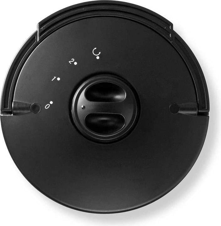 Actual product image Nedis HTPA20EBK black radiant heater (1200 W)