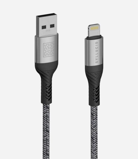 Actual product image Syllucid USB-A to Lightning