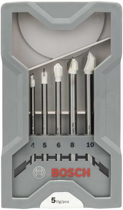 Actual product image Bosch Professional Zubehör Glass and tile drill 5 pieces (4.0-10 mm)
