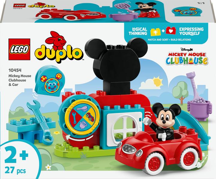 Actual product image LEGO Mickys Clubhaus und Auto (10454)