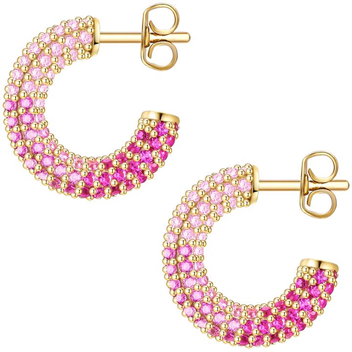Immagine prodotto Glanzstücke München Donna Argento Sterling Cubic Zirconia Oro Giallo - 29069 (Argento)