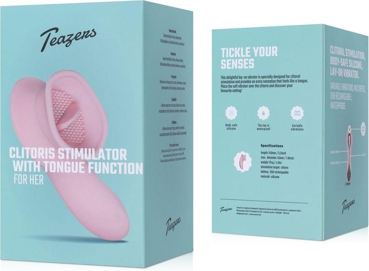 Image du produit Teazers Vibrateur clitoridien avec langue