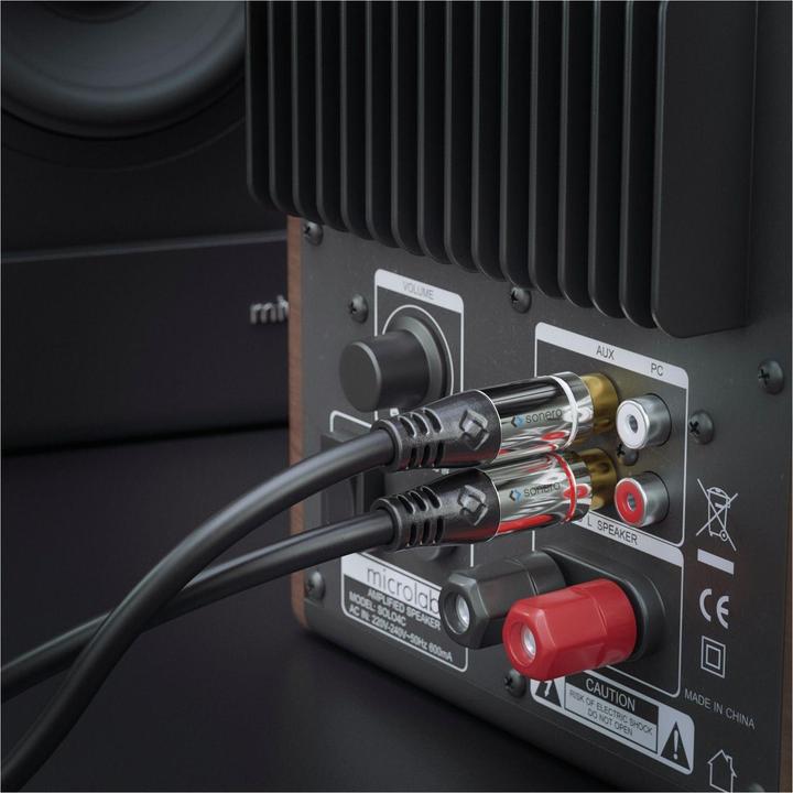 Produktbild Sonero Subwoofer Y-Kabel (5.50 m, Cinch)