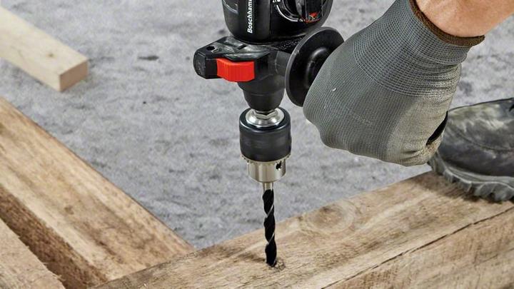 Actual product image Bosch Professional Rotary hammer with SDS plus GBH 2-21: Quick-action drill chuck SDS plus adapter (Electrical connection)